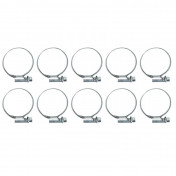 WORM DRIVE HOSE CLAMP 25X40 - WIDTH 9mm - 10 IN A PACK- P2R SELECTION 3701213404193