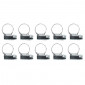 WORM DRIVE HOSE CLAMP (OPENWORK) 7X11 - WIDTH 5mm - 10 IN A PACK- P2R SELECTION 3701213412730