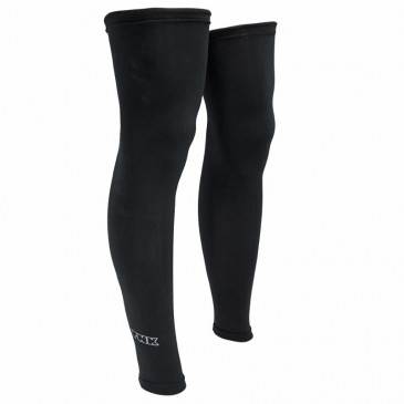 LEG WARMERS-ADULT- SUPEROUBAIX BLACK L/XL (PAIR)