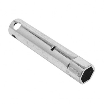 CLE A BOUGIE STANDARD AVEC CAOUTCHOUC POUR PIAGGIO VESPA LX 4 SOUPAPES (DIAM 13mm - LONG 90mm) -BUZZETTI- (4826) 3700948281307
