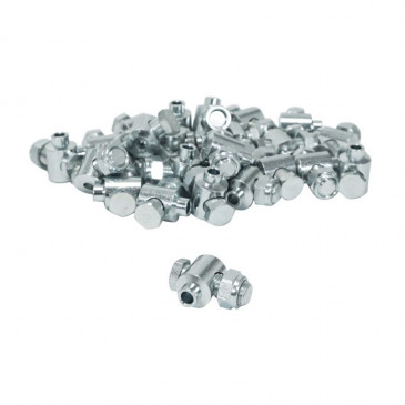 CABLE FASTENER FOR MOTORBIKE Ø 10mm - L 15mm 3 COMPONENTS (BLISTER PACK 25) (ALGI 00426000-025) 3284660129562