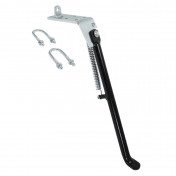 BEQUILLE 50 A BOITE LATERALE ADAPTABLE DERBI 50 SENDA NOIR (310mm) -SELECTION P2R- 3700948150283