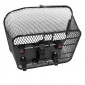 PANIER ARRIERE ACIER NID ABEILLE CITY KLICKFIX KORBKLIP NOIR AVEC FIXATION CLIP ADAPTABLE SUR TOUT PORTE BAGAGE 20L(41 x 31 x 21 cm) 4030572104314