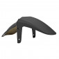 GARDE BOUE SCOOT AV ADAPTABLE MBK 50 STUNT/YAMAHA 50 SLIDER NOIR MAT TEINTE MASSE (OEM: 5JHF155600) -P2R- 3700948048320