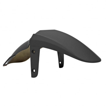 GARDE BOUE SCOOT AV ADAPTABLE MBK 50 STUNT/YAMAHA 50 SLIDER NOIR MAT TEINTE MASSE (OEM: 5JHF155600) -P2R- 3700948048320