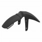 GARDE BOUE SCOOT AV ADAPTABLE MBK 50 STUNT/YAMAHA 50 SLIDER NOIR MAT TEINTE MASSE (OEM: 5JHF155600) -P2R- 3700948048320