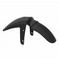 GARDE BOUE SCOOT AV ADAPTABLE MBK 50 STUNT/YAMAHA 50 SLIDER NOIR MAT TEINTE MASSE (OEM: 5JHF155600) -P2R- 3700948048320