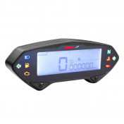 SPEEDOMETER/RPM GAUGE KOSO DIGITAL DB-01RN (SPEED, DISTANCE, RPM, FUEL, FLASHERS) 4260303014289