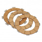 CLUTCH DISC KIT FOR SCOOTER PIAGGIO 125-150 VESPA P 200 E (3 DISCS KIT AS ORIGINAL) -TOP PERFORMANCES- 3700948221013