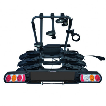 BICYCLE RACK- "ON DECK"- PERUZZO PURE INSTINCT FOR 3 BIKES PREMIUM RECLINABLE/FOLDABLE (MAX LOAD 60Kgs) 13 PIN PLUG