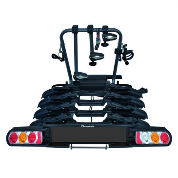 BICYCLE RACK- "ON DECK"- PERUZZO PURE INSTINCT FOR 4 BIKES PREMIUM RECLINABLE/FOLDABLE (MAX LOAD 60Kgs) 13 PIN PLUG 8015058708404
