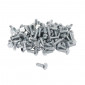 HEX SCREW - PLATED STEEL- ALGI 4x10 (100 IN A BOX) (655000)