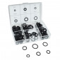 O'RING GASKET - METRIC -Ø 6 A 14mm (RANGE OF 140 PARTS)) -P2R- 3700948107379