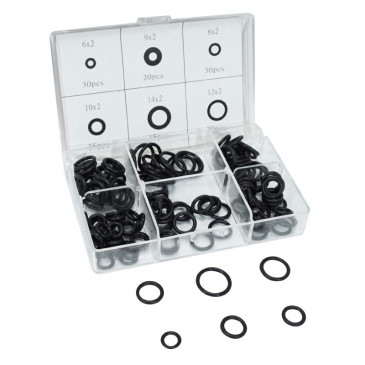 O'RING GASKET - METRIC -Ø 6 A 14mm (RANGE OF 140 PARTS)) -P2R- 3700948107379