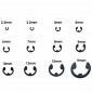 CIRCLIPS ( 9 SIZES FROM 2,3 to 19mm (365 PIECES) -P2R-