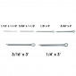 GOUPILLE FENDUE 6 TAILLES (ASSORTIMENT) (BOITE DE 170 PIECES) -P2R- 3700948107416
