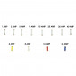 GLASS+PLASTIC TUBE FUSE- 1 to 50A (RANGE OF 340 PARTS IN BOX) -P2R- 3700948117064