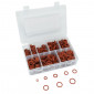 JOINT FIBRE 8 TAILLES DIAM DE 6 à 20mm (ASSORTIMENT) (BOITE 800 PIECES) -P2R- 3700948107539