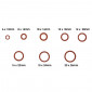 JOINT FIBRE 8 TAILLES DIAM DE 6 à 20mm (ASSORTIMENT) (BOITE 800 PIECES) -P2R- 3700948107539