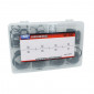 CIRCLIPS EXTERIEUR 8 TAILLES DIAM DE 20 à 45mm (ASSORTIMENT) (BOITE 250 PIECES) -P2R- 3700948107577