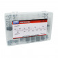 CIRCLIPS EXTERIEUR ET INTERIEUR 6 ET 7 TAILLES DIAM DE 8 à 15mm (ASSORTIMENT) (BOITE 625 PIECES) -P2R- 3700948107591