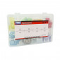 FUSIBLE PLAT ENFICHABLE 32V MEGA 20 - 30 - 40 - 50 - 60 - 70 - 80 - 100A (ASSORTIMENT) (COFFRET DE 56 PIECES) -P2R- 3700948213360