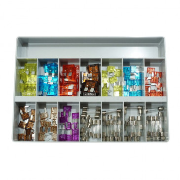 FUSIBLE PLAT ENFICHABLE + ROND VERRE PANACHE (BOITE DE 140 PIECES) -SELECTION P2R- 3701213407064