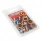 RONDELLE/JOINT DE VIDANGE ARTEIN COPPER WASHERS CUIVRE PLAT DIAM 10 x 16 x 1,50 mm (BLISTER 10 PIECES) -PRO SERIES- 8434579008464