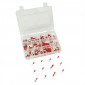 ELECTRIC CABLE TERMINAL- PRE-ISOLATED - RED (RANGE OF 165 PARTS IN BOX) -P2R-