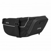 SADDLE BAG FOR BICYCLE -ZEFAL ZLIGHT PACK L 1.4L BLACK/GREY - VELCRO TAPE FASTENING 3420587043011