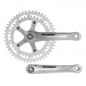 CHAINSET FOR ROAD BIKE- STRONGLIGHT 9/10Speed. IMPACT SILVER 170mm 48-38 (TAPERED SQUARE 107mm) 3700223713073
