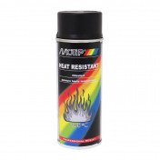 SPRAY-PAINT CAN MOTIP PRO HIGH TEMPERATURE BLACK spray 400ml (04031)