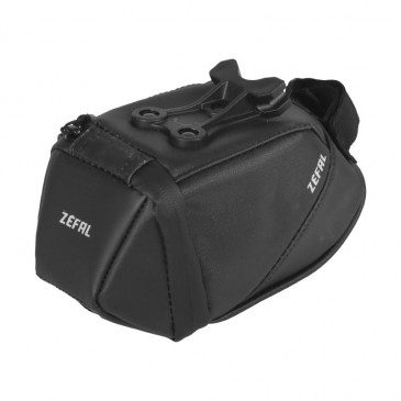 SADDLE BAG FOR BICYCLE - ZEFAL IRON PACK 0.9L BLACK - ON SADDLE RAIL 3420587024010