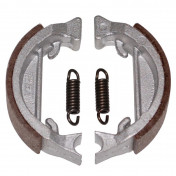 MACHOIRE DE FREIN CYCLO ADAPTABLE PEUGEOT 103 SP-MVL AV ET AR (DIAM 80mm TYPE LELEU, 2 RESSORTS) (VENDU A LA PAIRE) 3700948061053