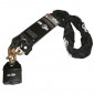 ANTITHEFT- ARMLOCK CHAIN WITH SAFETY LOCK 1,20M (LINK Ø 9,5mm)