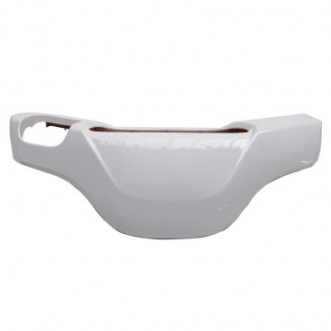 CARENAGE/COUVRE GUIDON SCOOT ADAPTABLE MBK 50 BOOSTER 2004>/YAMAHA 50 BWS 2004> BLANC BRILLANT -P2R- 3700948055083