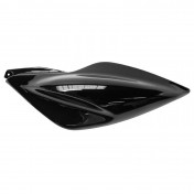 REAR SIDE COVER FOR SCOOT MBK 50 NITRO 1997>2012/YAMAHA 50 AEROX 1997>2012 -GLOSS BLACK- LEFT- SELECTION P2R 3700948047316
