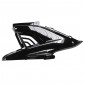 CARENAGE/CAPOT MOTEUR SCOOT ADAPTABLE MBK 50 NITRO 1997>2012/YAMAHA 50 AEROX 1997>2012 NOIR BRILLANT GAUCHE -P2R- 3700948053690