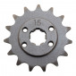 GEARBOX OUTPUT SPROCKET FOR 50cc MOTORBIKE DERBI 50 SENDA 1994>1999, GPR 1997>1999, FENIX/CAGIVA 50 MITO 420 15 TEETH -SELECTION P2R- 3700948061404