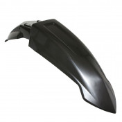 FRONT MUDGUARD FOR 50cc MOTORBIKE DERBI 50 SENDA 1994>2010 -GLOSS BLACK- 3700948048061