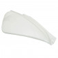 REAR SIDE COVER FOR SCOOT MBK 50 BOOSTER NG, ROCKET/YAMAHA 50 BWS BUMP, SPY -GLOSS WHITE- RIGHT