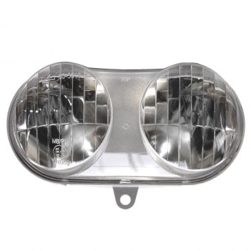 OPTIQUE SCOOT ADAPTABLE MBK 50 BOOSTER ROCKET, NG/YAMAHA 50 BWS BUMP, SPY (HOMOLOGUE CE) (LIVREE AVEC AMPOULE BA20D) -P2R- 3700948048832