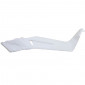 FOOTREST COVER FOR MAXISCOOTER YAMAHA 125 XMAX 2006>2009/MBK 125 SKYCRUISER 2006>2009-RIGHT - WHITE -SELECTION P2R-