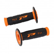 GRIP - PROGRIP OFF ROAD 791 DUAL DENSITY- ORANGE/BLACK 115mm (PAIR) (CROSS/MX) 0801766027870