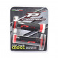REVETEMENT POIGNEE PROGRIP MOTO OFF ROAD 791 DOUBLE DENSITE BASE ROUGE/NOIR CLOSED END 115mm (CROSS/MX) (PAIRE) 0801766028150
