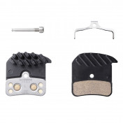 PLAQUETTE DE FREIN VTT SHIMANO SAINT M820, ZEE M640, XT M8000 (SHIMANO ORIGINE ICE-TECH METAL) - H03C (PAIRE SUR CARTE) 4550170639440
