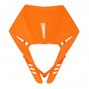 PLAQUE PHARE/TETE DE FOURCHE 50 A BOITE ADAPTABLE BETA 50 RR 2011>2020 ORANGE -P2R- 3700948194386