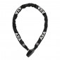 ANTIVOL VELO CHAINE A CLE AXA ABSOLUTE DIAM 5 mm L1.10M NOIR - SECURITE NIVEAU 7/15 8713249278063