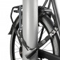 ANTIVOL VELO CHAINE A CLE AXA ABSOLUTE DIAM 5 mm L1.10M NOIR - SECURITE NIVEAU 7/15 8713249278063