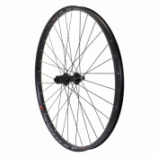 WHEEL FOR MTB - 27.5" PLUS TRUCKY DISC REAR BLACK-CENTERLOCK HUB MT400 11/10SPEED (COMPATIBLE TUBELESS+TUBETYPE) FOR THRU AXLE 12/142 - FOR TYRE 27.5X2.50-3.00 - RIM EXT Wd 35 mm. 3660429040413